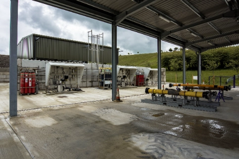 Photo of a Asset Test Bay for Hydrogen and Methane